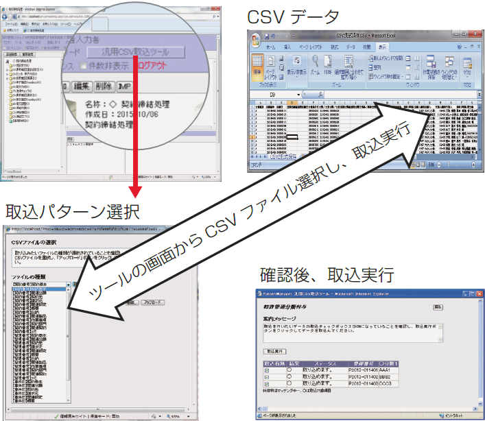 PMCSV取込オプション