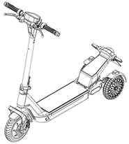 電動キックボード図面